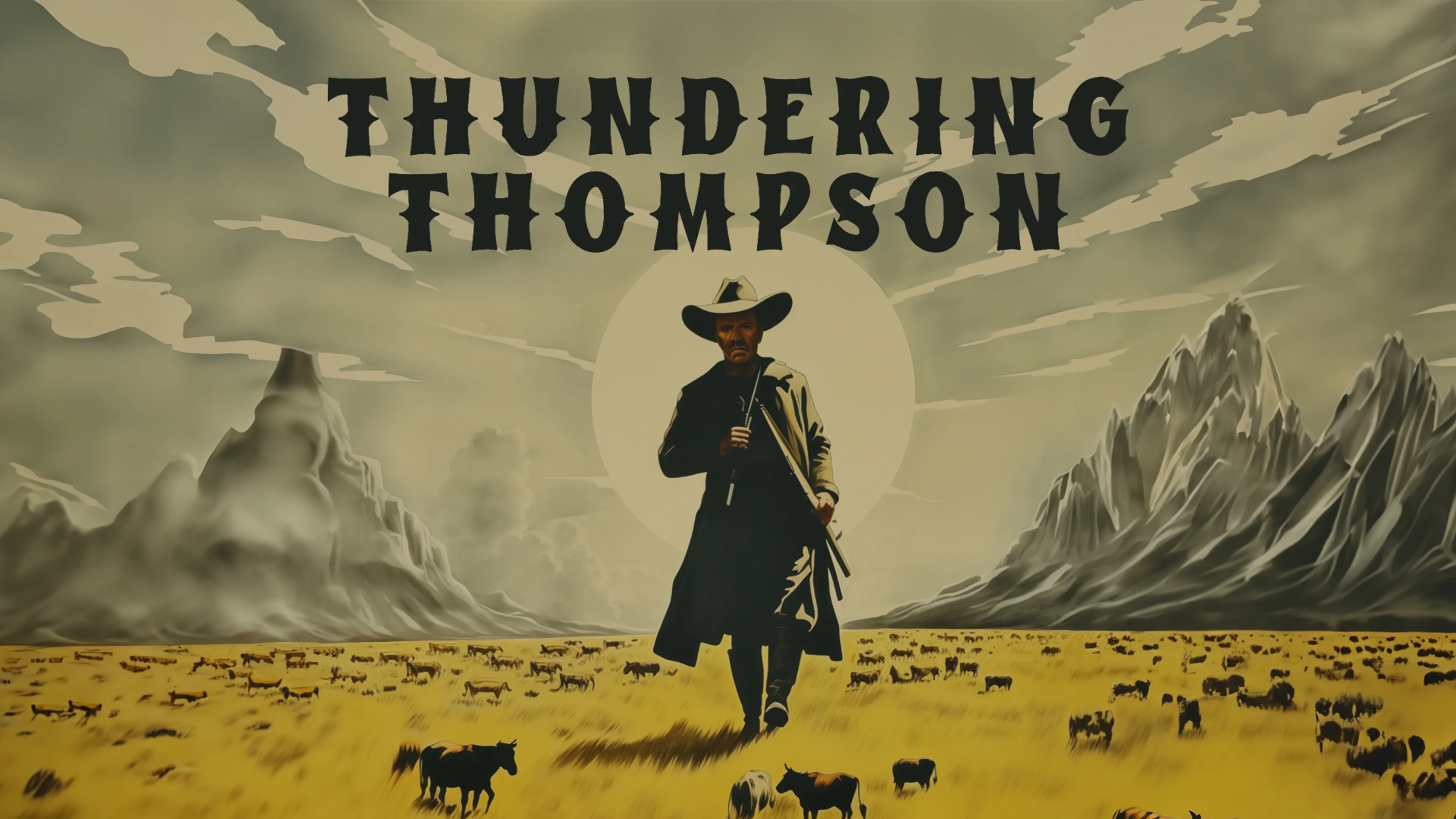 Thundering Thompson poster